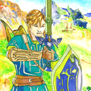 La légende de Zelda link
