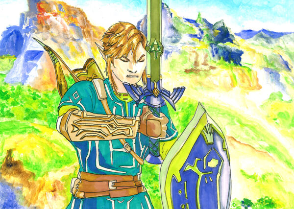 La légende de Zelda link